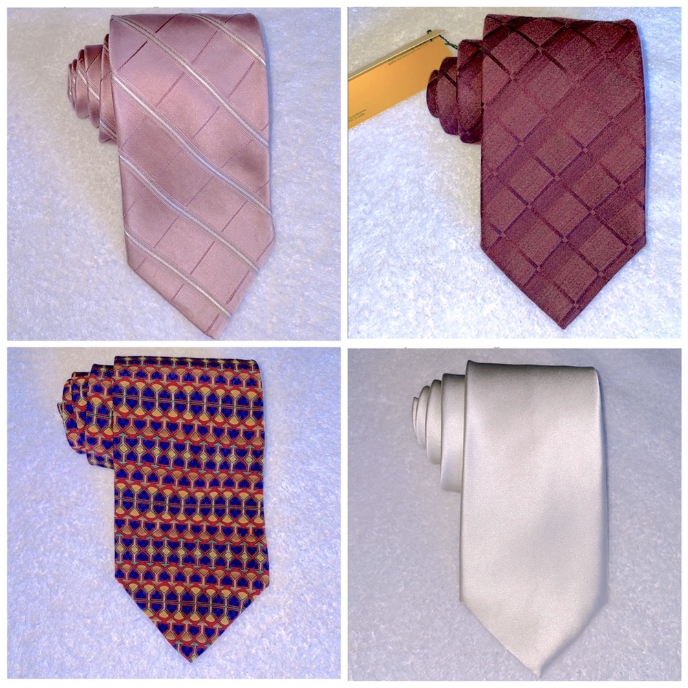 Bundle of 4 Assorted Neck Ties